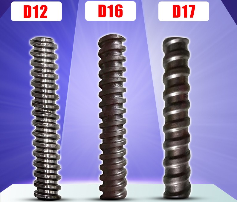 su khac nhau giua ty ren d12 d16 va d17